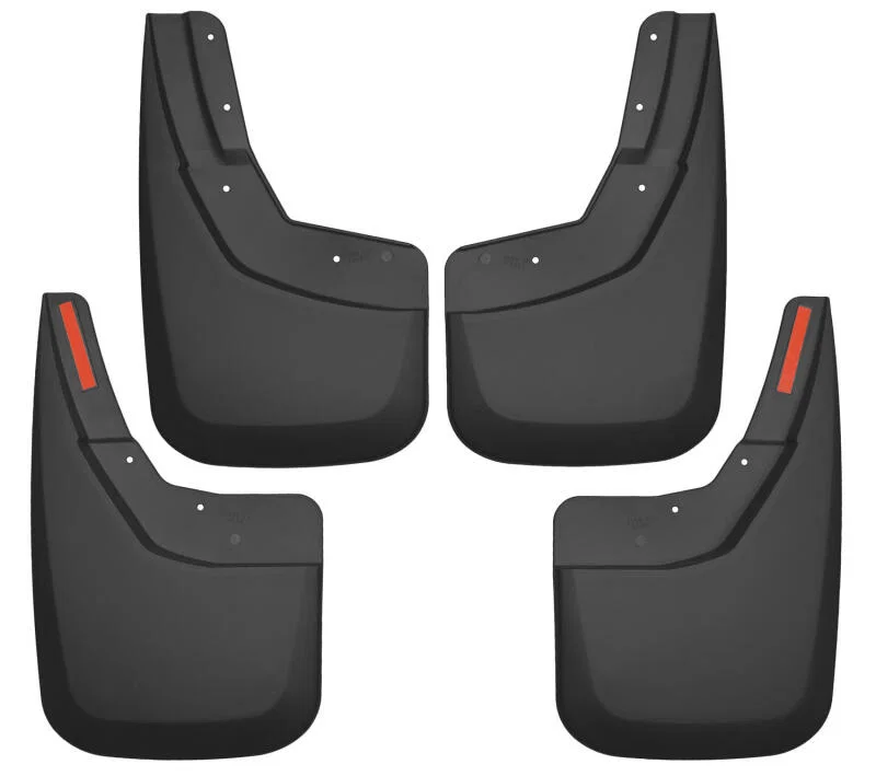 Husky Liners 56886, 14-17 Chevy Silverado 1500 / 15-16 Silverado 2500 HD Front and Rear Mud Guards - Black