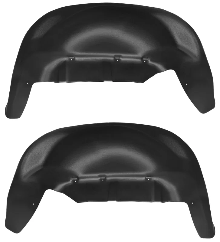 Husky Liners 79061, 2019+ Chevrolet Silverado 1500 Black Rear Wheel Well Guards