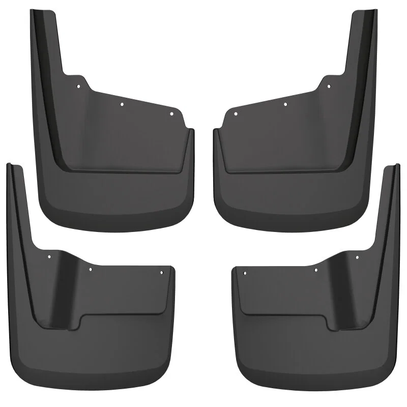 Husky Liners 58296, 20-23 GMC Sierra 2500/3500 HD (Excl. Dually) Front & Rear Mud Guards - Black