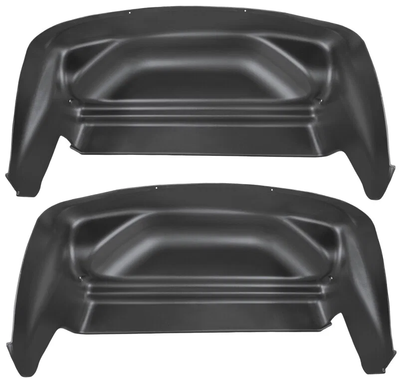 Husky Liners 79001, 07-13 Chevy/GMC Silverado/Sierra Black Rear Wheel Well Guards