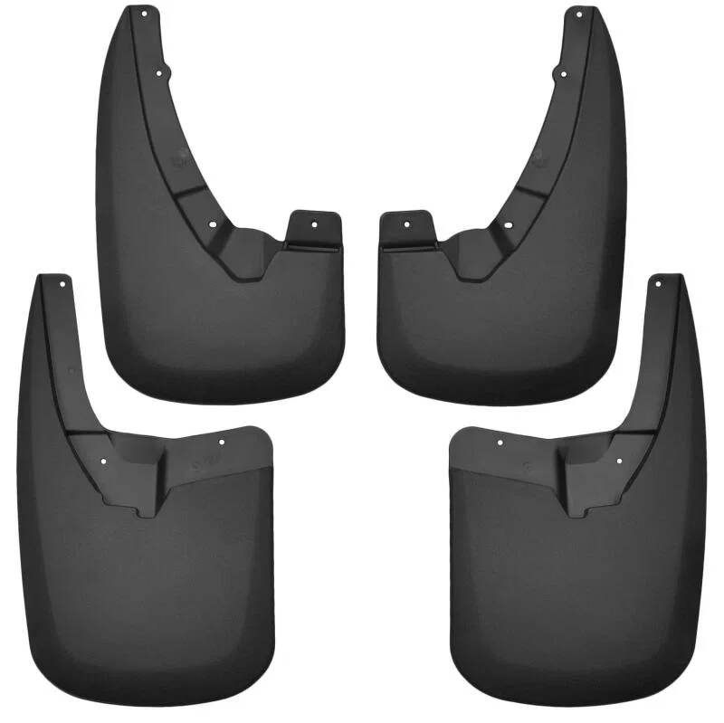 Husky Liners 58176, 09-17 Dodge Ram 1500 w/o Fender Flares Front and Rear Mud Guards - Black