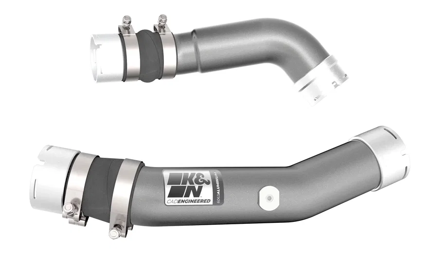 K&N 77-1023KC, Charge Pipe - Aluminum Tube - TOYOTA TACOMA L4-2.4L TURBO F/L