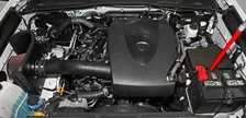 Performance Air Intake System for 2016-2023 Toyota Tacoma image 3