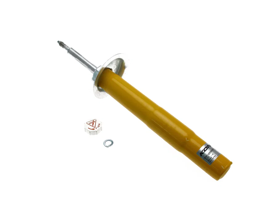 Koni 8741 1372SPORT, Front Sport (yellow) 8741- externally adjustable, low pressure gas full strut for BMW