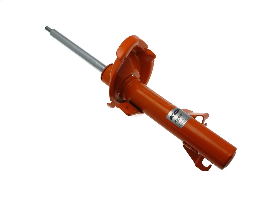 Front Right STR.T (orange) 8750- non-adjustable, low pressure gas full strut for 2004-2013 Mazda 3 and 3 Sport