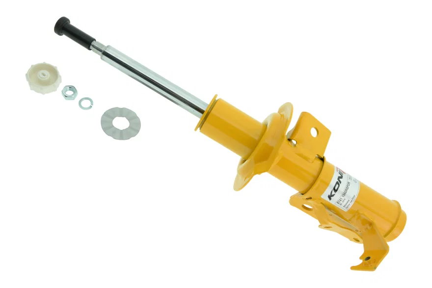 Front Right Sport (yellow) 8741- externally adjustable, low pressure gas full strut for Toyota, Scion and Subaru