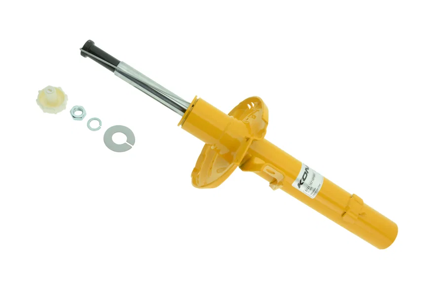 Koni 8741 1571SPORT, Front Sport (yellow) 8741- externally adjustable, low pressure gas full strut for Volkswagen