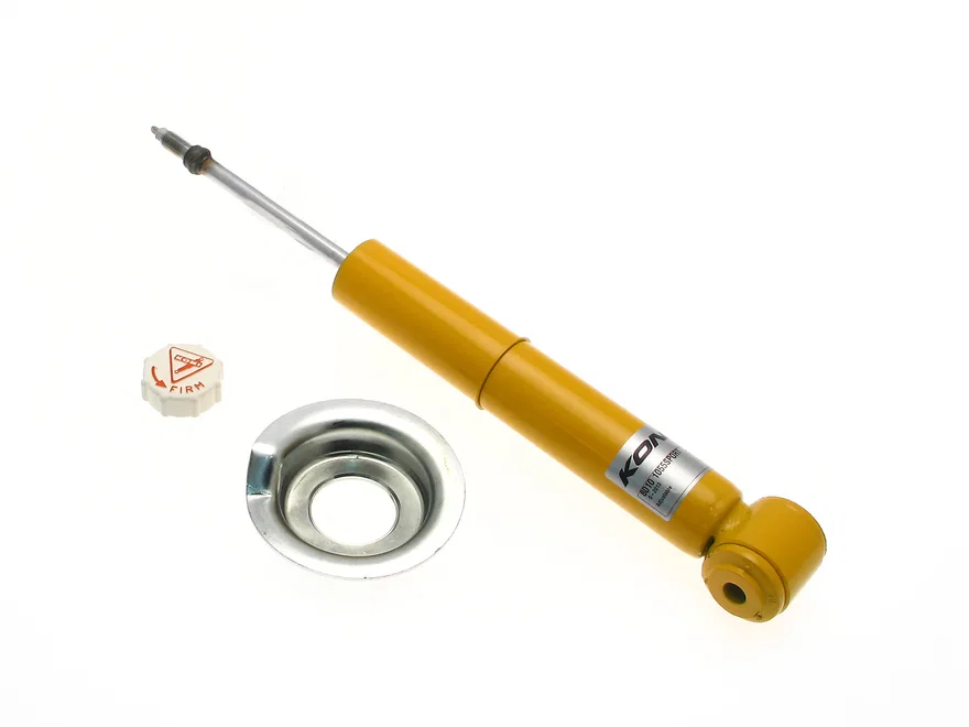 Koni 8010 1055SPORT, Rear Sport (yellow) 8010- externally adjustable, twin-tube hydraulic (non gas) for Subaru