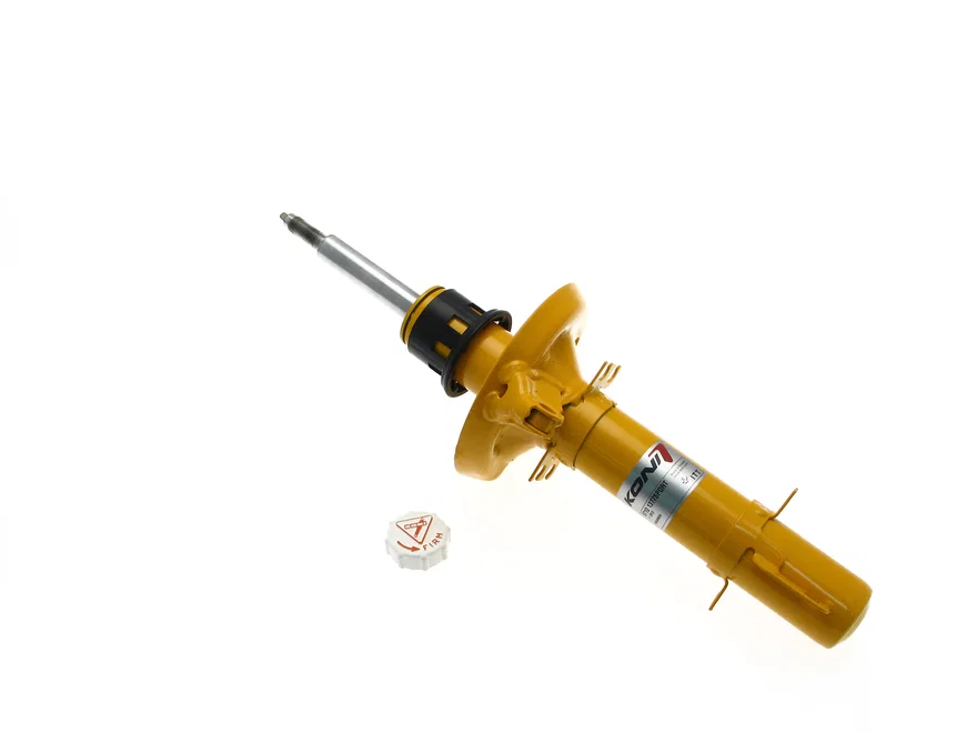 Koni 8710 1377SPORT, Front Sport (yellow) 8710 SERIESs- externally adjustable, non-gas full strut for Audi and Volkswagen