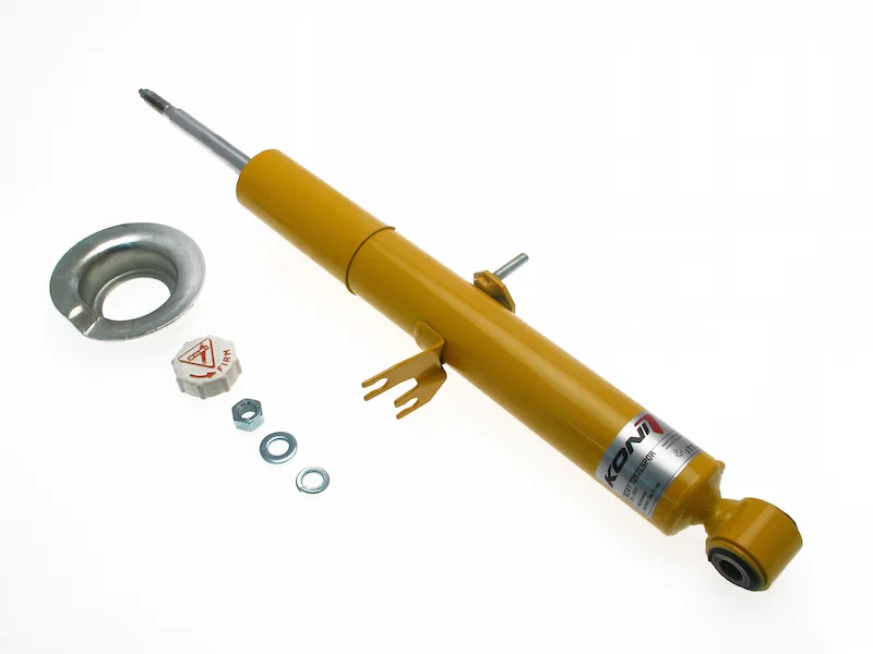 Koni 8241 1282LSPOR, Front Left Sport (yellow) 8241- externally adjustable, twin-tube low pressure gas