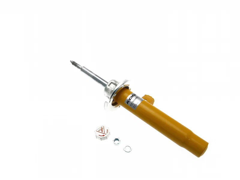 Koni 8741 1535RSPOR, Front Right Sport (yellow) 8741- externally adjustable, low pressure gas full strut for BMW