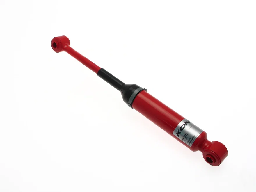 Koni 25 1215, Quad Shock (red)- Horizontally mounted rear axle damper