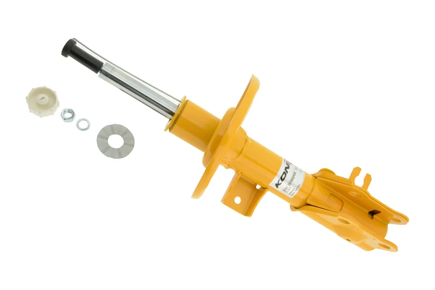 Front Right Sport (yellow) 8741- externally adjustable, low pressure gas full strut for 2014-2021 Mazda 6