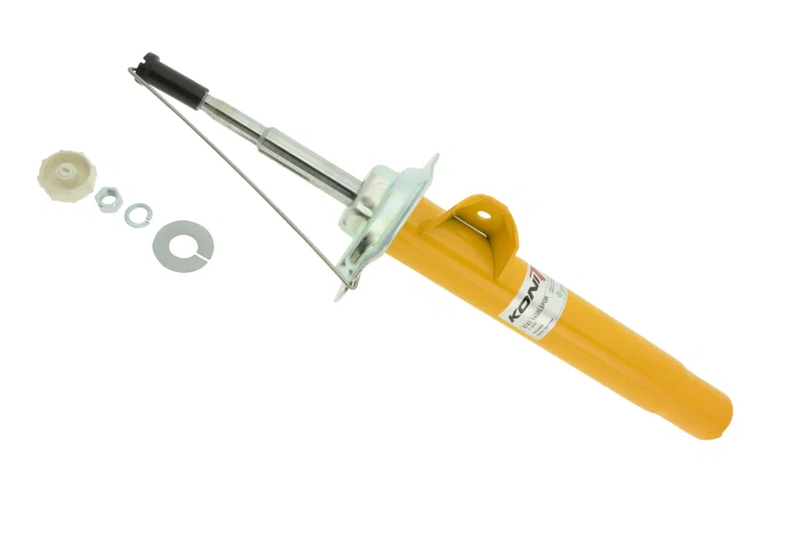 Front Left Sport (yellow) 8741- externally adjustable, low pressure gas full strut for 2001-2006 BMW M3