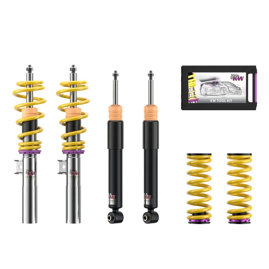 KW 10226004, SUSPENSIONS 10226004 KW V1 COILOVER KIT for Smart Fortwo