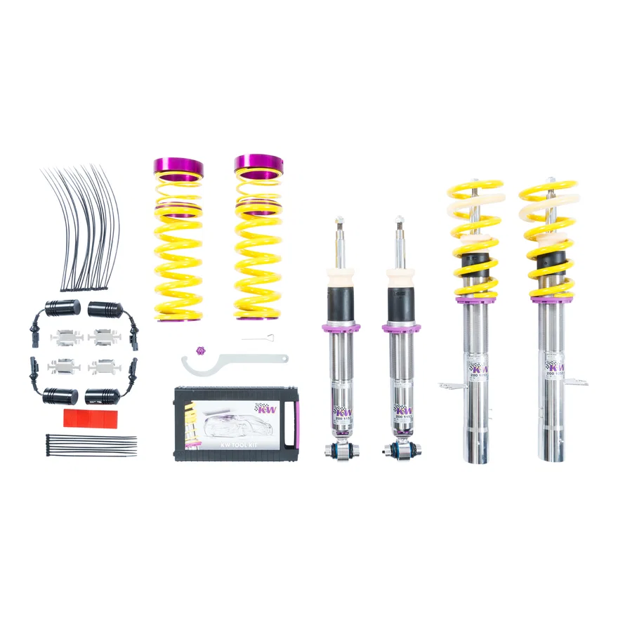 KW 352200CR, SUSPENSIONS 352200CR KW V3 COILOVER KIT BUNDLE for BMW X5