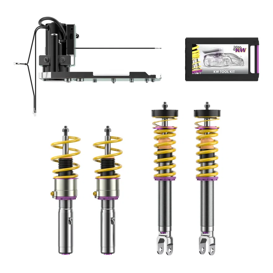 KW 35271243, V3 Coilover Kit with HLS 2 Front Lift for Porsche 911