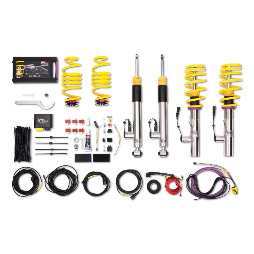 KW 39080030, SUSPENSIONS 39080030 KW DDC ECU COILOVER KIT for Volkswagen GTI