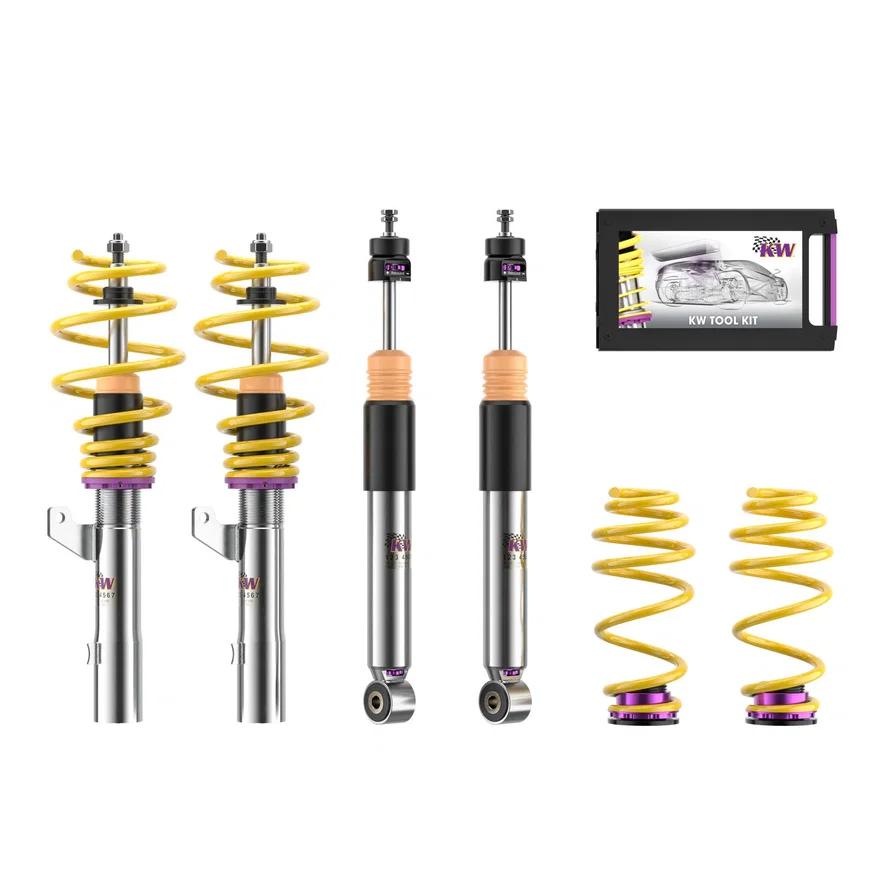 KW 35281036, SUSPENSIONS 35281036 KW V3 COILOVER KIT BUNDLE for Audi