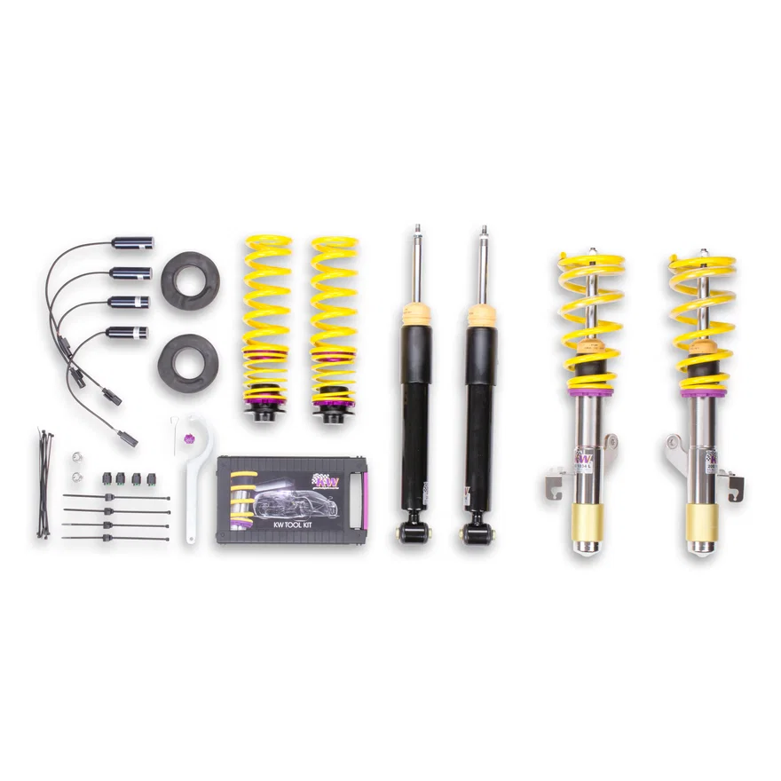 KW 1522000T, SUSPENSIONS 1522000T KW V2 COILOVER KIT BUNDLE for BMW
