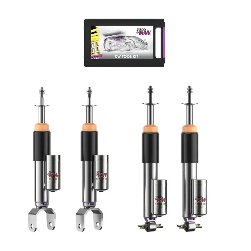 KW 35261022, SUSPENSIONS 35261022 KW V3 DAMPER KIT BUNDLE for Chevrolet Corvette