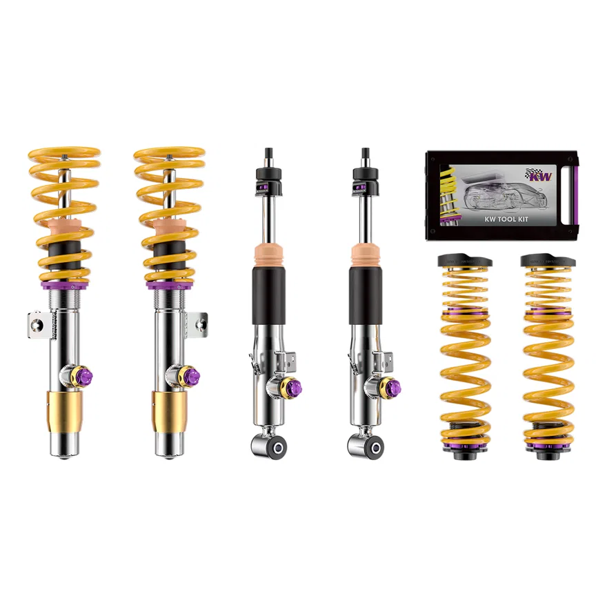 KW 3A7200EB, SUSPENSIONS 3A7200EB KW V4 COILOVER KIT BUNDLE for BMW
