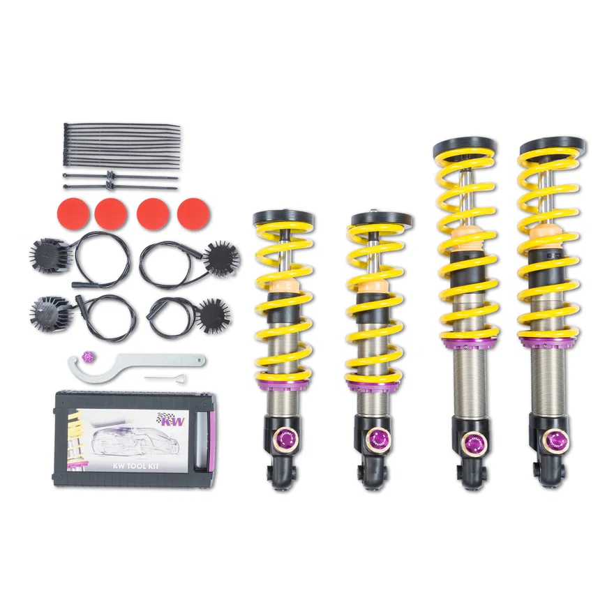 KW 3A72500A, V4 Coilover Kit Bundle for Mercedes-Benz