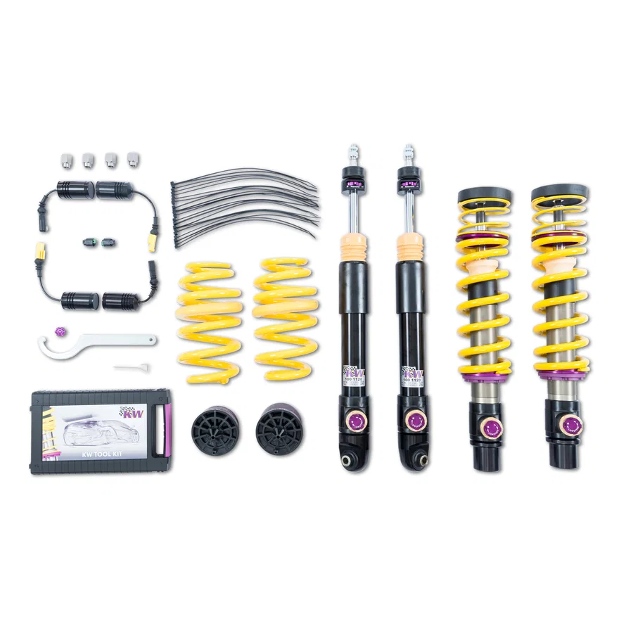 KW 3A7100CJ, V4 Coilover Kit Bundle for Audi