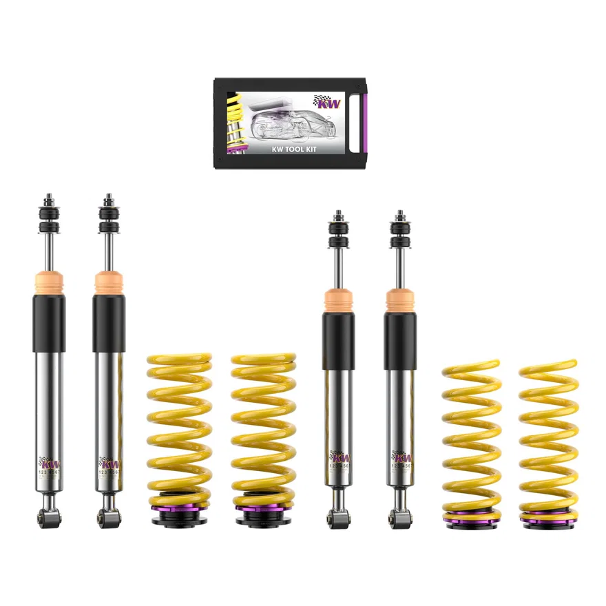 KW 15225019, SUSPENSIONS 15225019 KW V2 COILOVER KIT for Mercedes-Benz