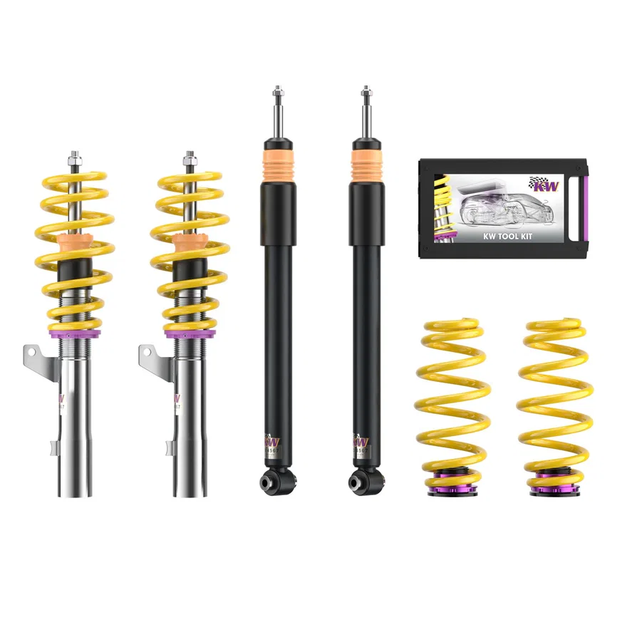 KW 1028000R, V1 Coilover Kit Bundle for Volkswagen GTI