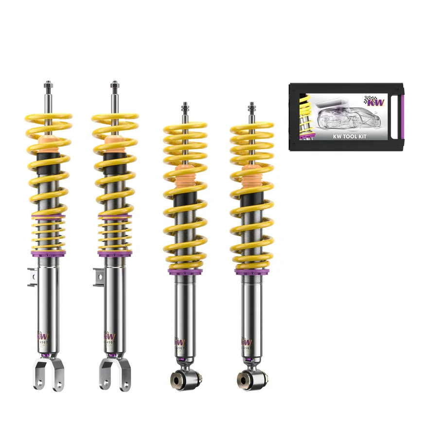 KW 352200BY, SUSPENSIONS 352200BY KW V3 COILOVER KIT BUNDLE for BMW