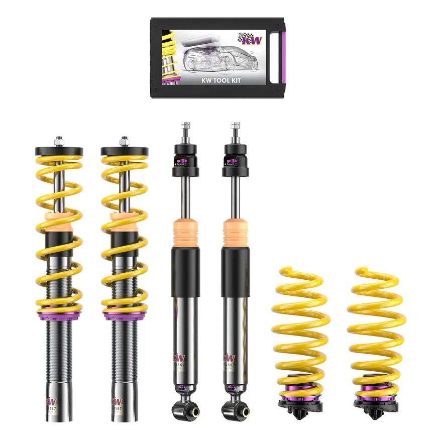 KW 35271082, SUSPENSIONS 35271082 KW V3 COILOVER KIT for Porsche Cayenne
