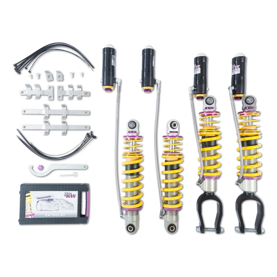 KW 3A7100AM, SUSPENSIONS 3A7100AM KW V4 COILOVER KIT for Audi R8