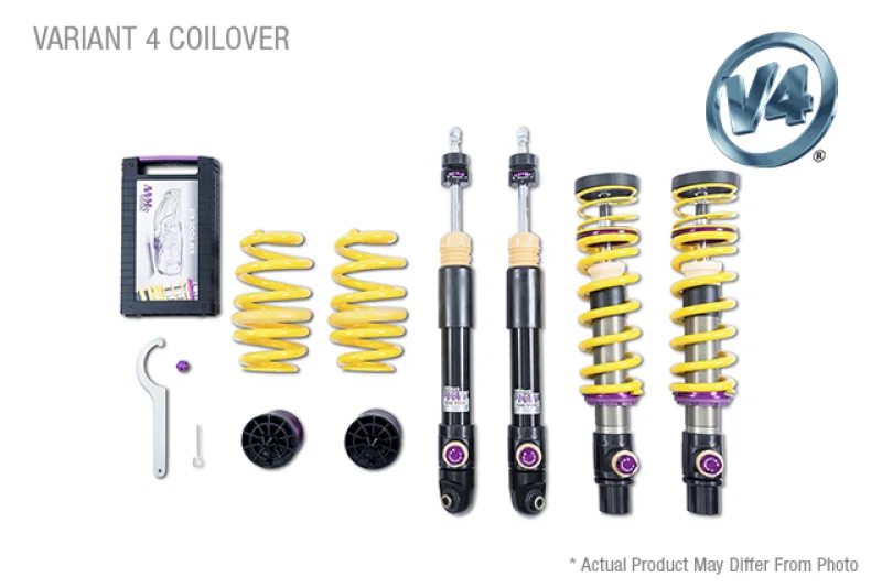 KW 3A7200BB, Coilover Kit V4 2015 BMW M3 (F80) / M4 (F82) w/o Electronic Suspension