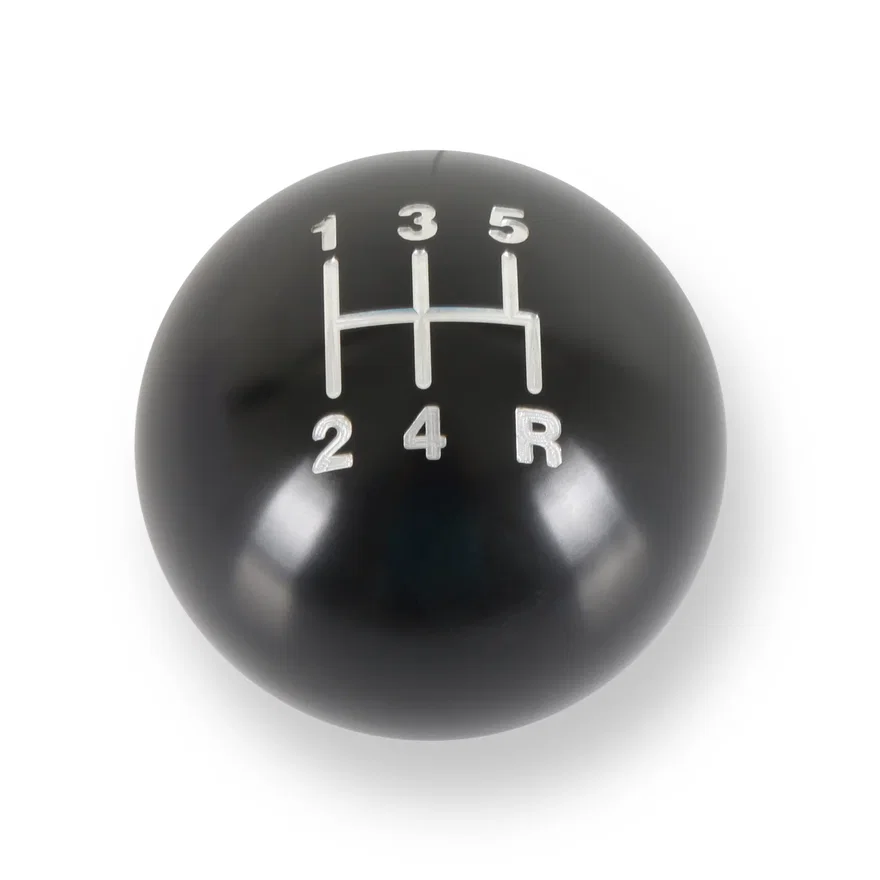 Hurst 163501HST, Billet Shift Knob - 5-Speed Pattern - Gloss Black