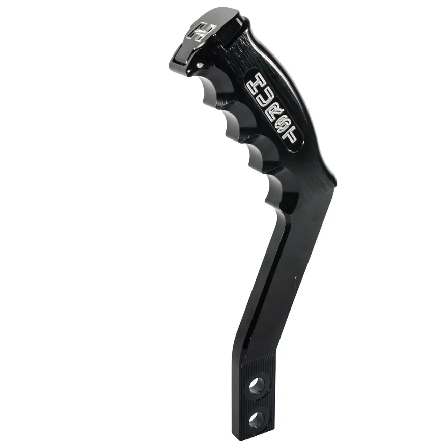 Hurst 5381001, Nitro Stick Shift Handle - 12V Switch - Anodized Black