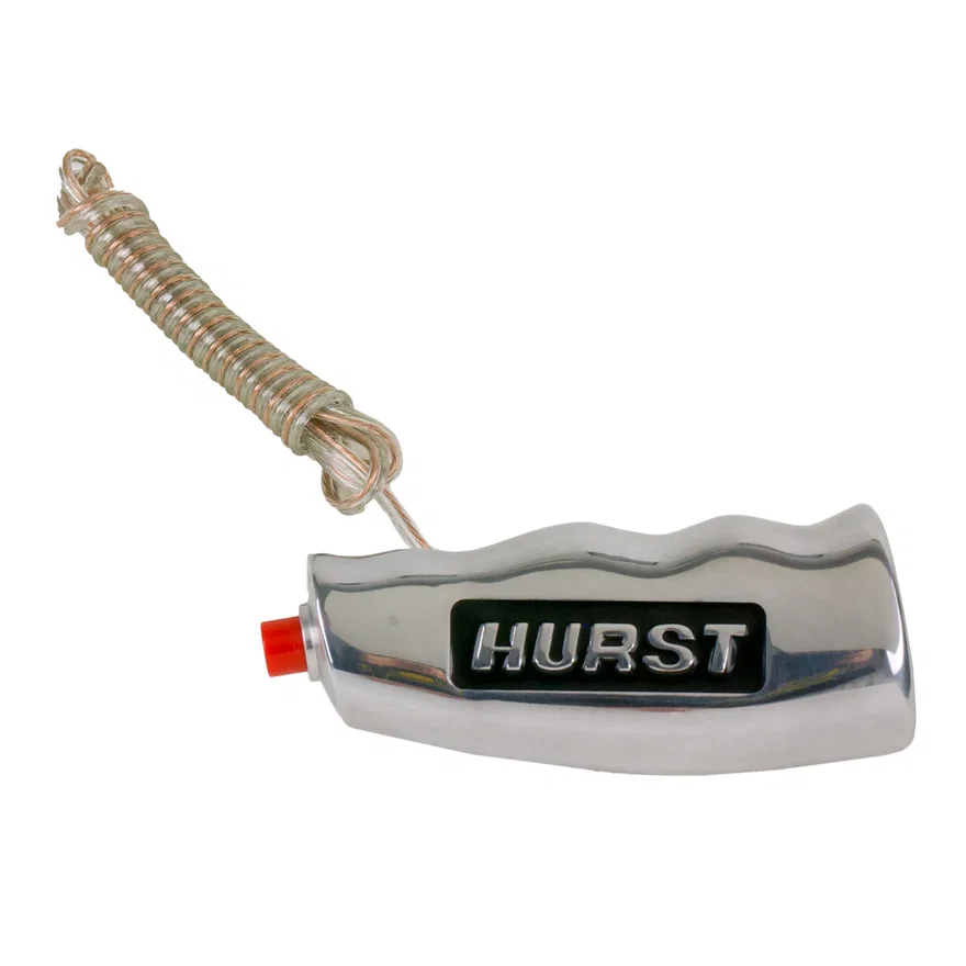 Hurst 1530011, Universal T-Handle - Polished with 12V Switch