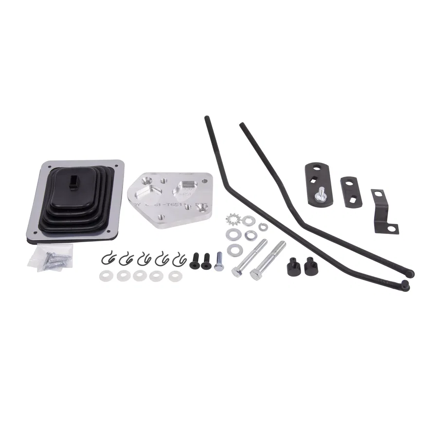 Hurst 3677640, Mastershift 3-speed Installation Kit for Mercury and Ford