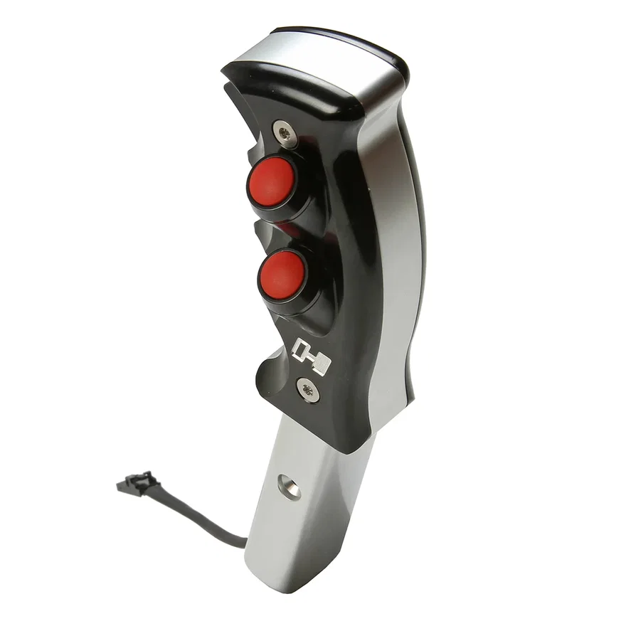 Hurst 5380440, Billet/Plus Pistol Grip Auto Shift Handle - Manual Shift Buttons for 2013-2014 Ford Mustang