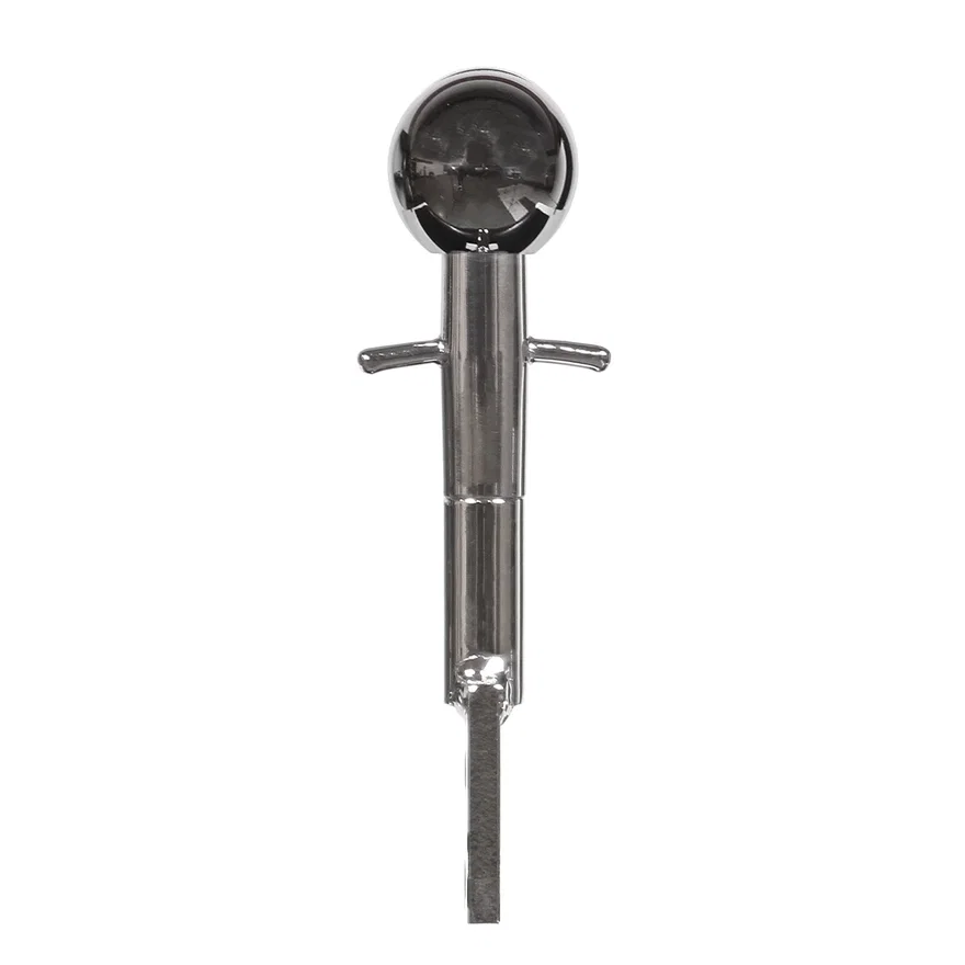 Hurst 69110002, Shifter Stick Chrome Shift Knob C2 for 1963-1967 Chevrolet Corvette