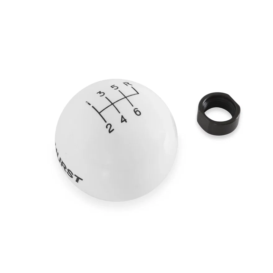 Hurst 1630016, Shift Knob - 6-Speed - White for 1992-2002 Chevrolet Camaro and Pontiac Firebird