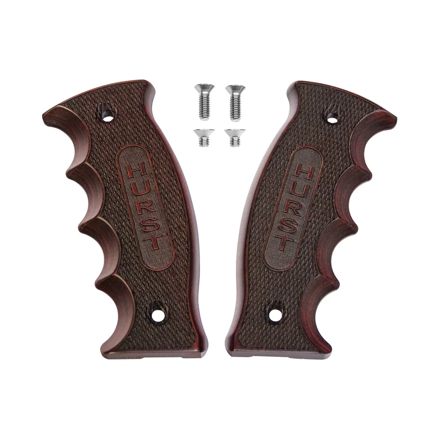 Hurst 1539000, Replacement Pistol Grip Side Grip Plates in Rosewood