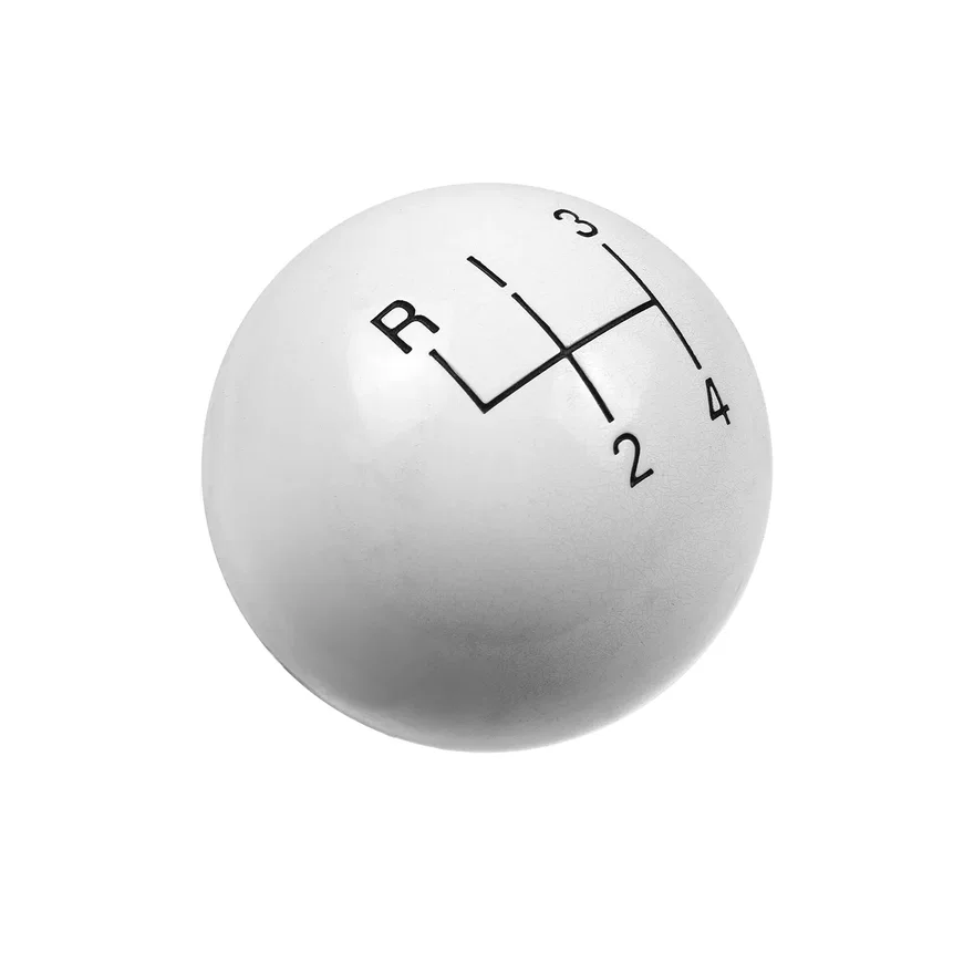 Hurst 1630003, Shift Knob - 4-Speed - White