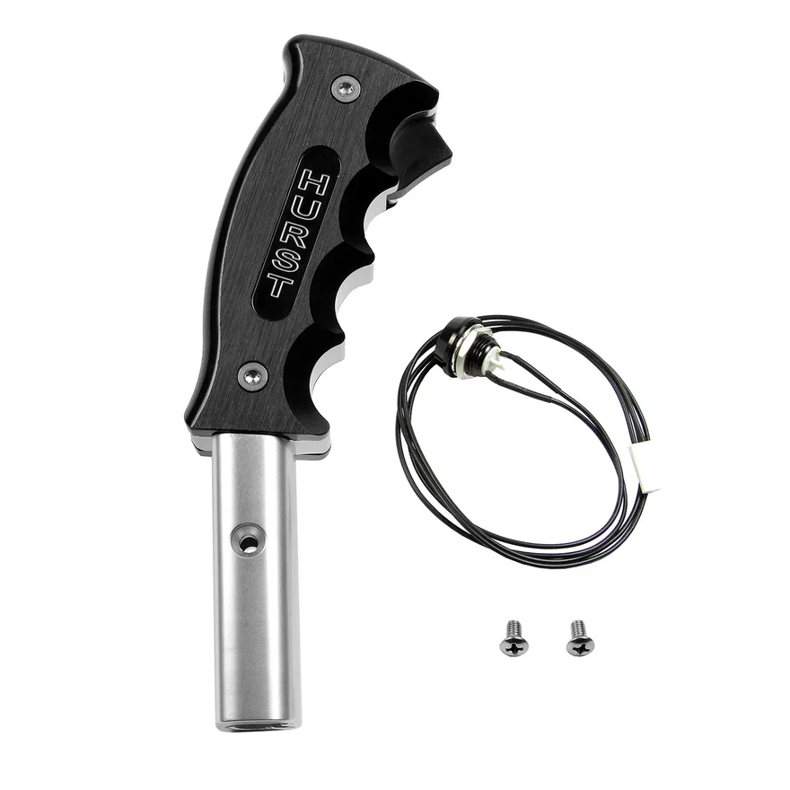 Hurst 5380443, Billet/Plus Pistol Grip Auto Shift Handle for 2010-2012 Ford Mustang