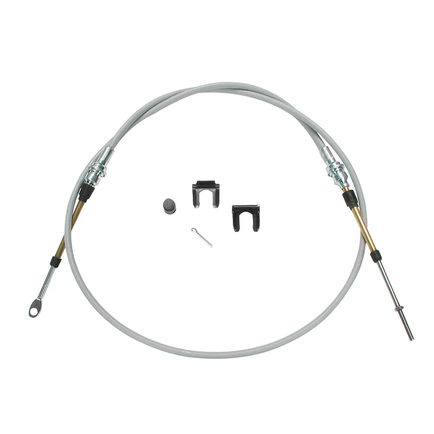 Hurst 5000025, Shifter Cable - 5-Foot Length - Grey