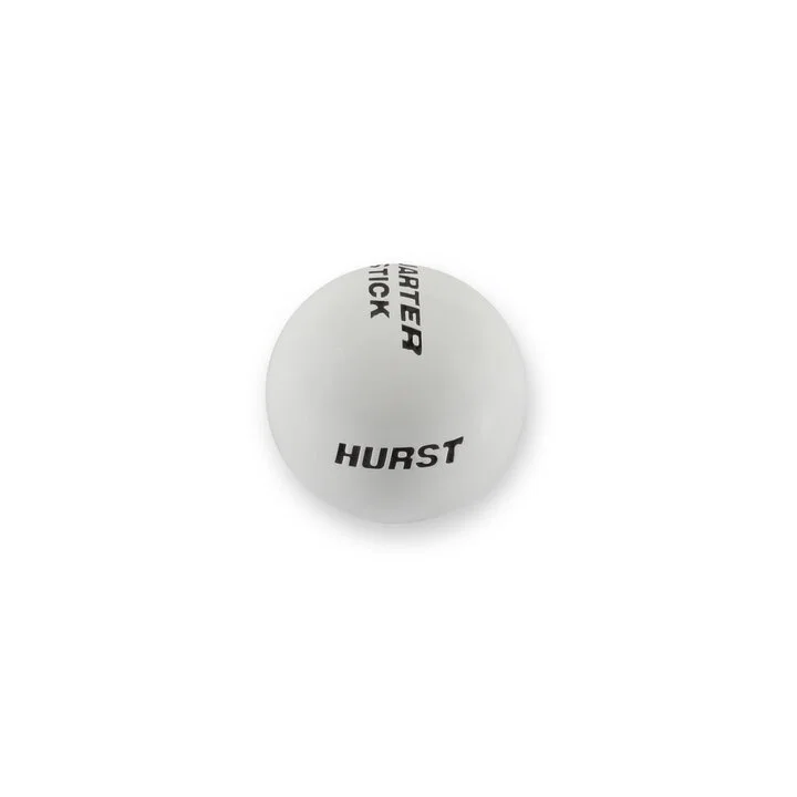 Hurst 1631036, Shift Knob - Quarter Stick - White