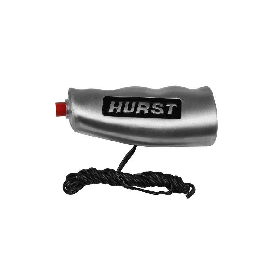 Hurst 1530010, Universal T-Handle - Brushed with 12V Switch