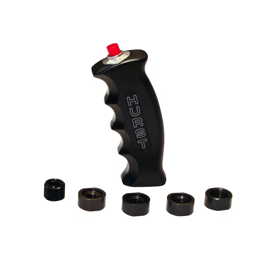 Hurst 1536210, Billet/Plus Universal Pistol Grip Shift Handle with 12V Switch
