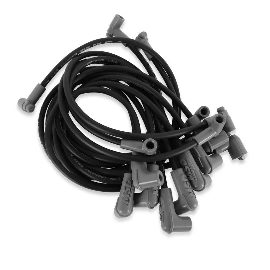 Wire Set, SC Blk, BB for use with HEI Tower Cap for GMC and Chevrolet
