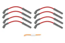 Super Conductor Spark Plug Wire Set - 99-13 GM Truck & SUV - Red for 45 vehicles image 2